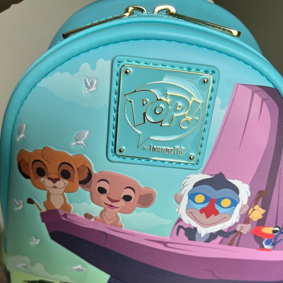 New Funko Pop! by Loungefly The Lion King Pride Rock Mini Backpack - Picture 3 of 16